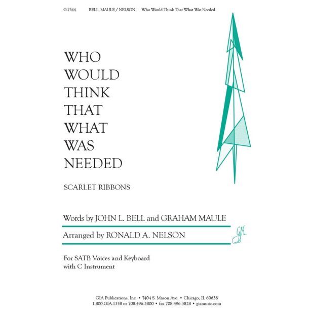 Who Would Think That What Was Needed : C Instrument