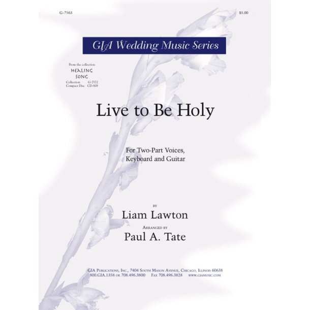 Live to Be Holy
