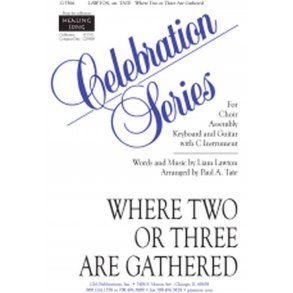 Where Two or Three Are Gathered : Guitar