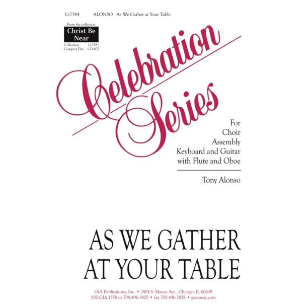 As We Gather at Your Table : Flute, Oboe