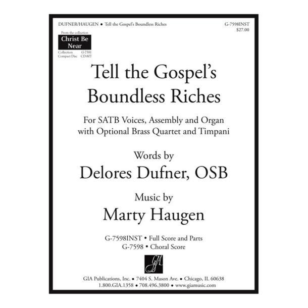 Tell the Gospel's Boundless Riches
