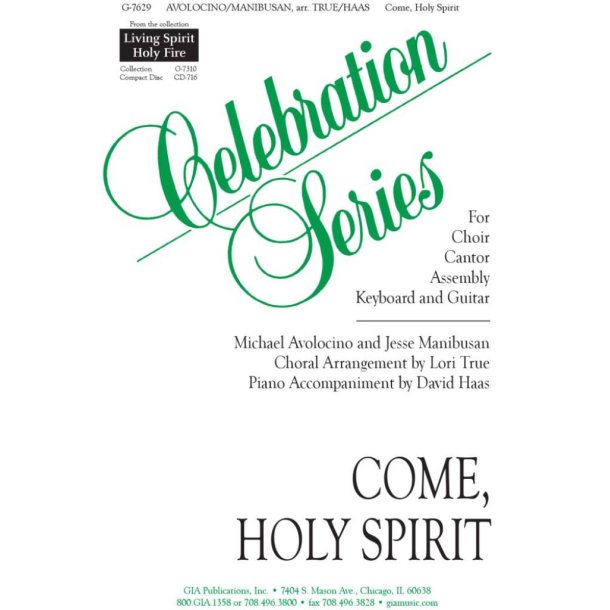 Come, Holy Spirit