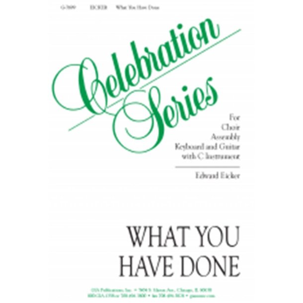 What You Have Done - C Inst part