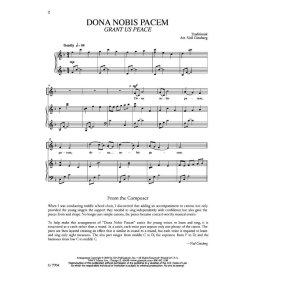 Dona Nobis Pacem : Grant Us Peace