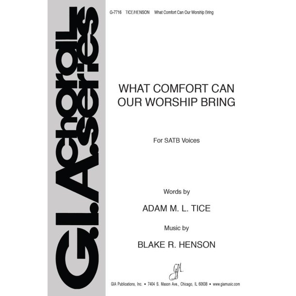 What Comfort Can Our Worship Bring