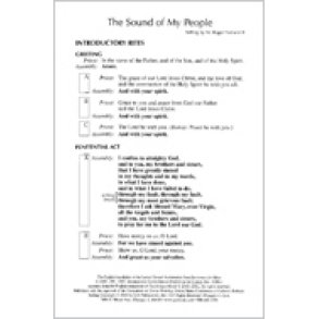The Sound of My People - Assembly : Revised Order of Mass 2010