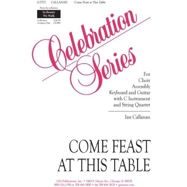 Come Feast at This Table : O Sacrament Most Holy