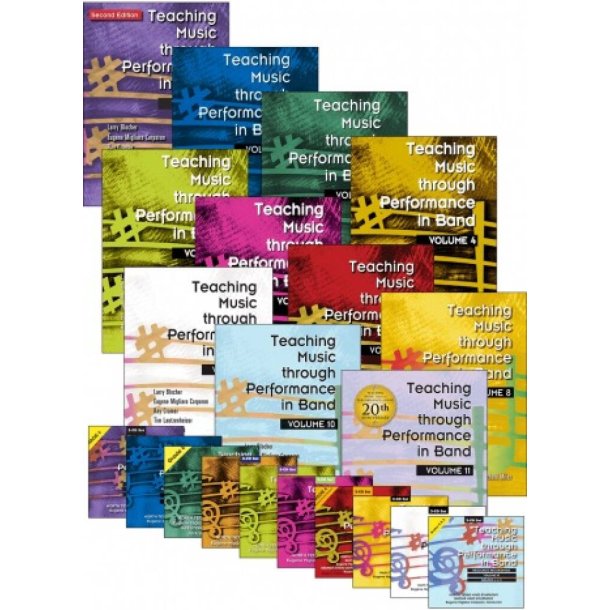 Teaching Music through Performance in Band: Bundle : Volumes 1-11 books and CDs