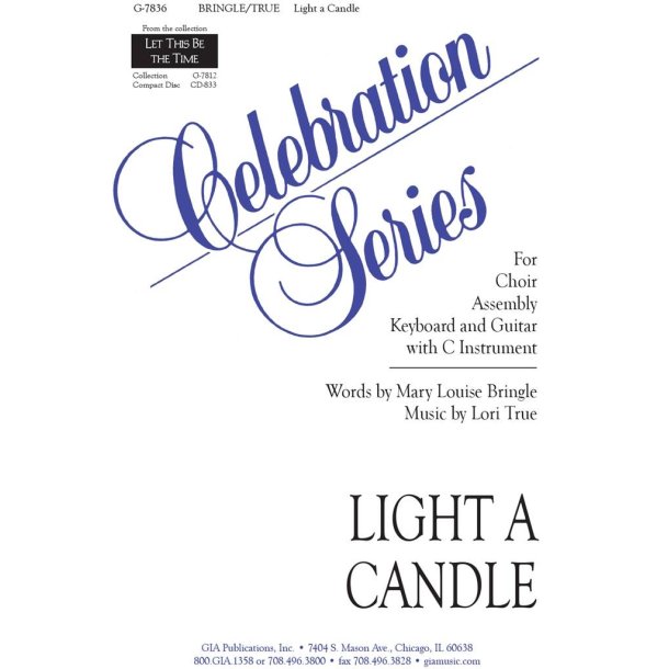 Light a Candle : C Instrument