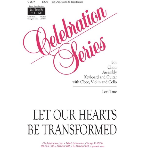 Let Our Hearts Be Transformed : Oboe, Violin, Cello