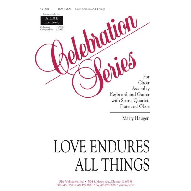 Love Endures All Things