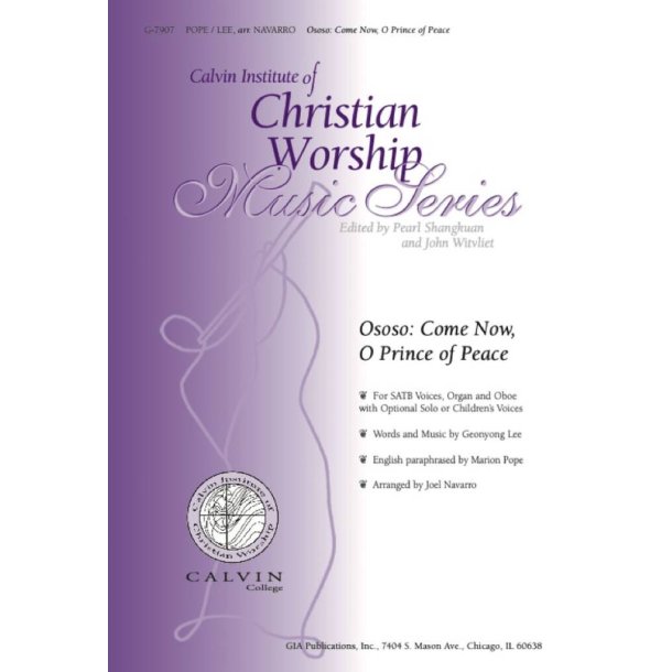 Ososo: Come Now, O Prince of Peace