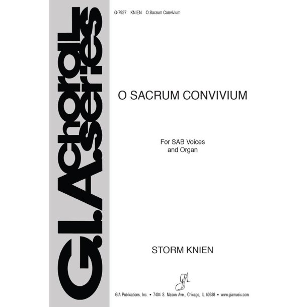 O Sacrum Convivium