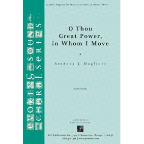 O Thou Great Power, in Whom I Move : Bb Clarinet