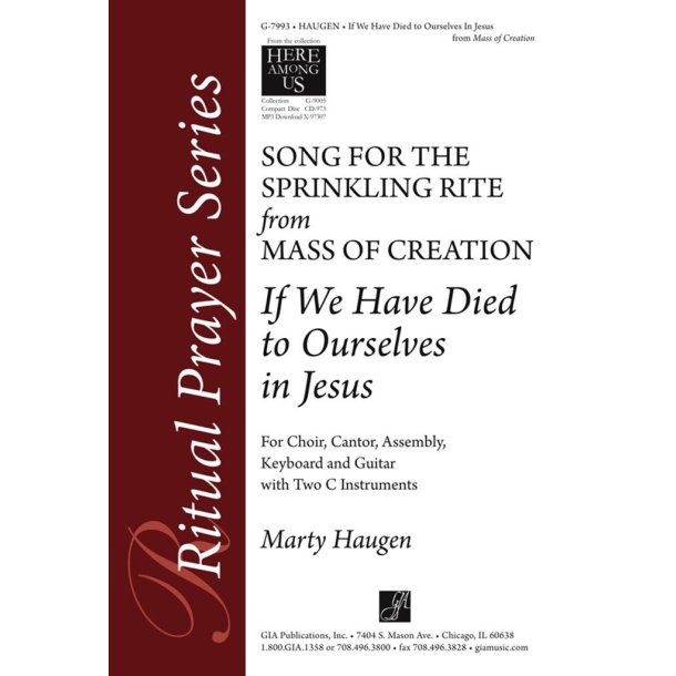 If We Have Died to Ourselves in Jesus