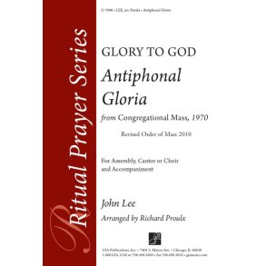 Antiphonal Gloria from Congregational Mass : 7 handbells (interlined)