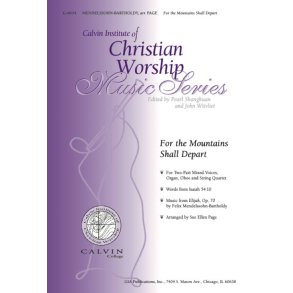 For the Mountains Shall Depart - Instrument parts