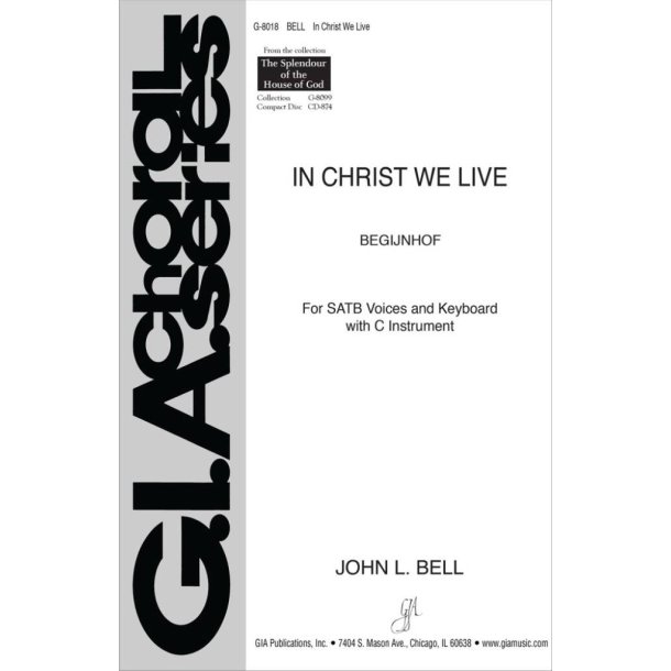 In Christ We Live : C Instrument