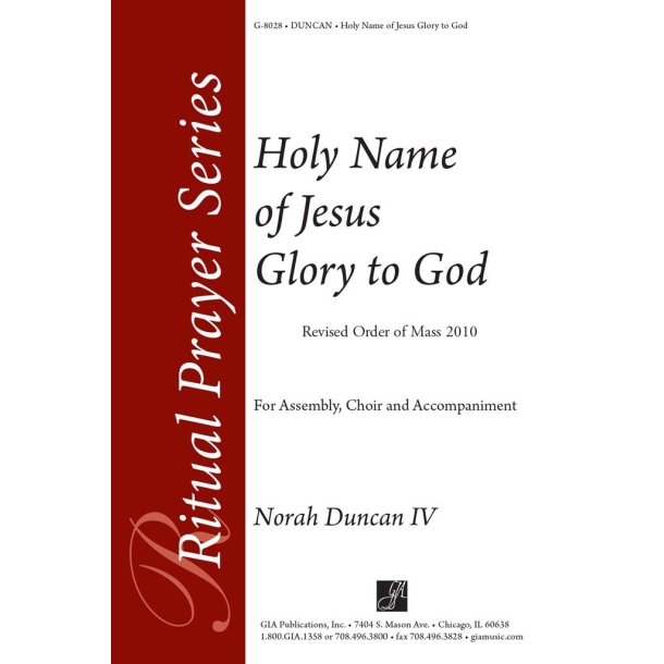 Holy Name of Jesus Glory to God : Trumpet in B-flat