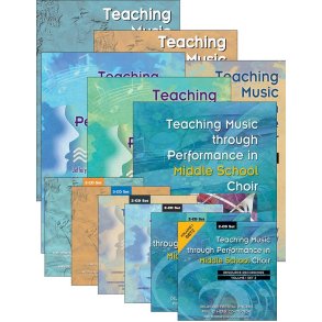 Teaching Music: Choir and Middle School Choir : Volumes 1-3 with Middle School Book and CD