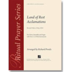 Land of Rest Acclamations : 2 C or B-flat instruments