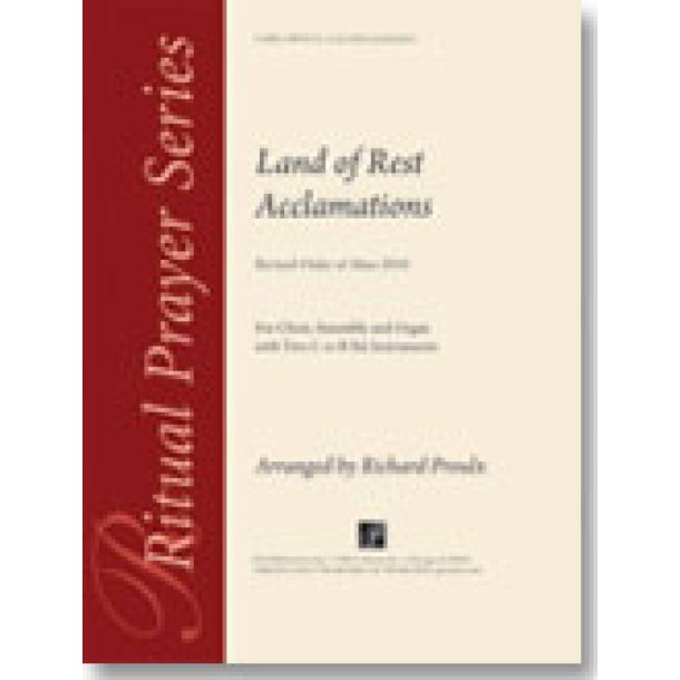 Land of Rest Acclamations : 2 C or B-flat instruments