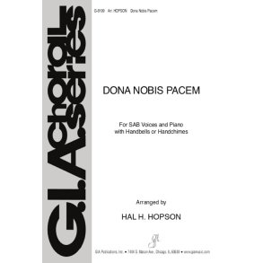 Dona Nobis Pacem : 3 octavea handbells or handchimes