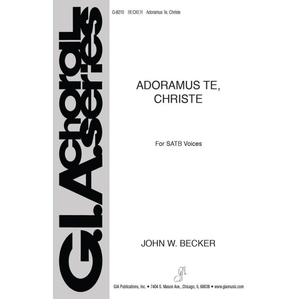 Adoramus Te, Christe