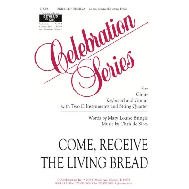 Come, Receive the Living Bread - Guitar part : Guitar