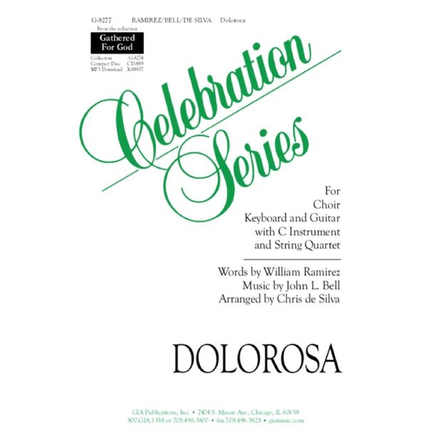 Dolorosa - Instrument parts : full score and string quartet