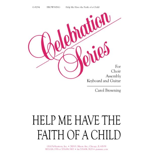 Help Me Have the Faith of a Child