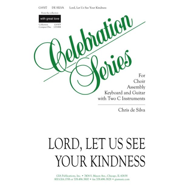 Lord, Let Us See Your Kindness - instrument part : C Instruments I and II