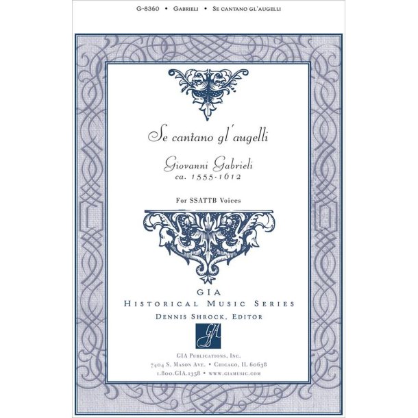 Se cantano gl'augelli