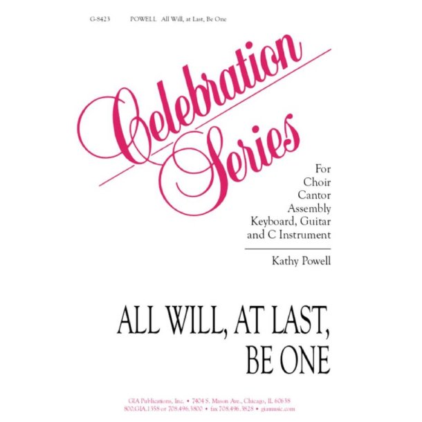 All Will, at Last, Be One - Guitar edition