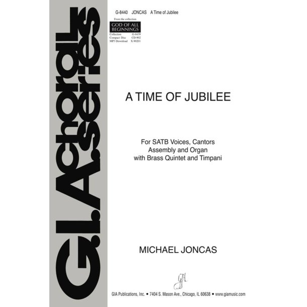 A Time of Jubilee : Trumpet I in B-flat and C, Trumpet II in B-flat C, Horn in F, Trombone, Timpani