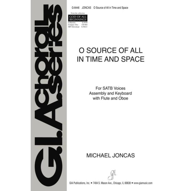 O Source of All in Time and Space : Flute, Oboe