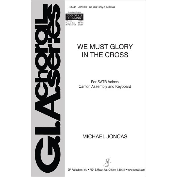 We Must Glory in the Cross