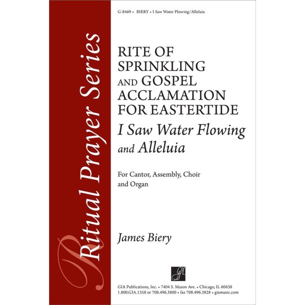 I Saw Water Flowing / Alleluia