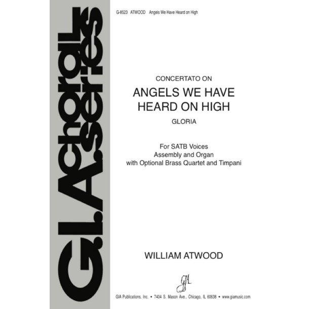 Concertato on Angels We Have Heard on High