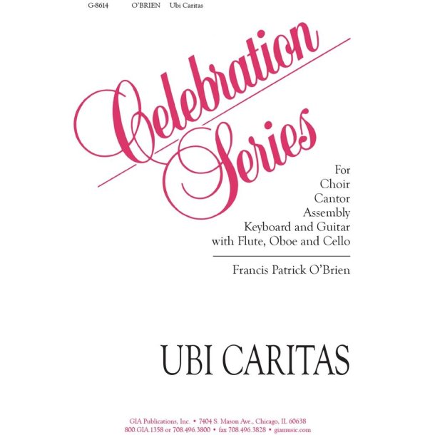Ubi Caritas : Flute, Oboe and Cello