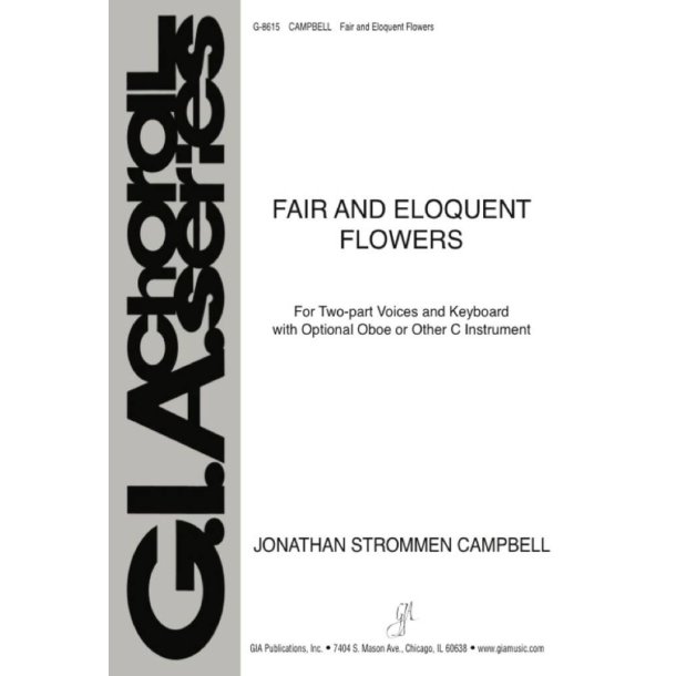 Fair and Eloquent Flowers : Oboe or C instrument