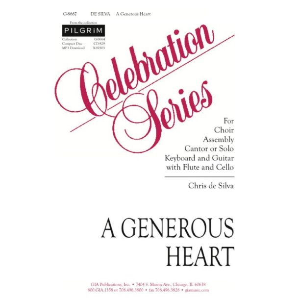 A Generous Heart (2 Parts) : Flute, Cello