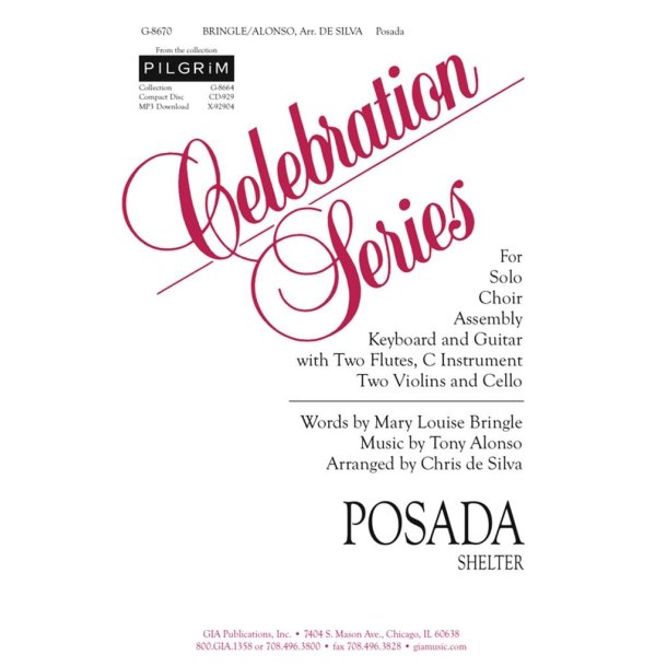 Posada - Instrument Part : Full score, Flute I, II, C Instrument, Violin I, II, Cello