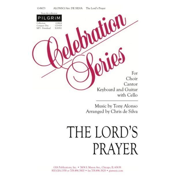 The Lord's Prayer : Cello