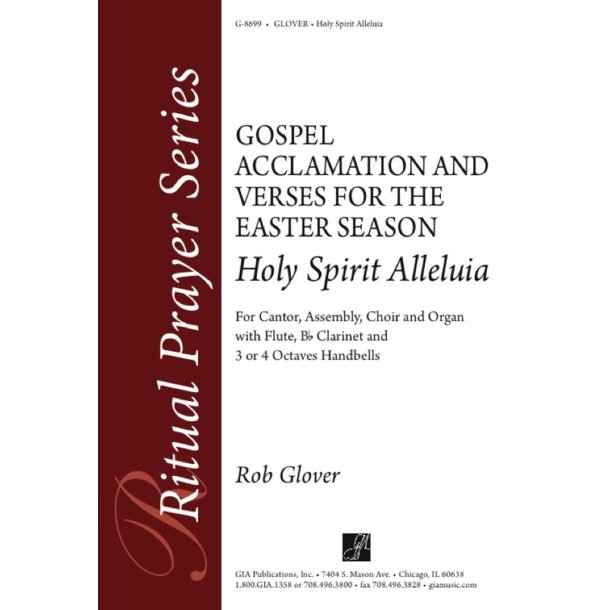 Holy Spirit Alleluia - Instrument edition : Flute- B-flat Clarinet