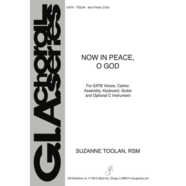 Now in Peace, O God - Guitar edition