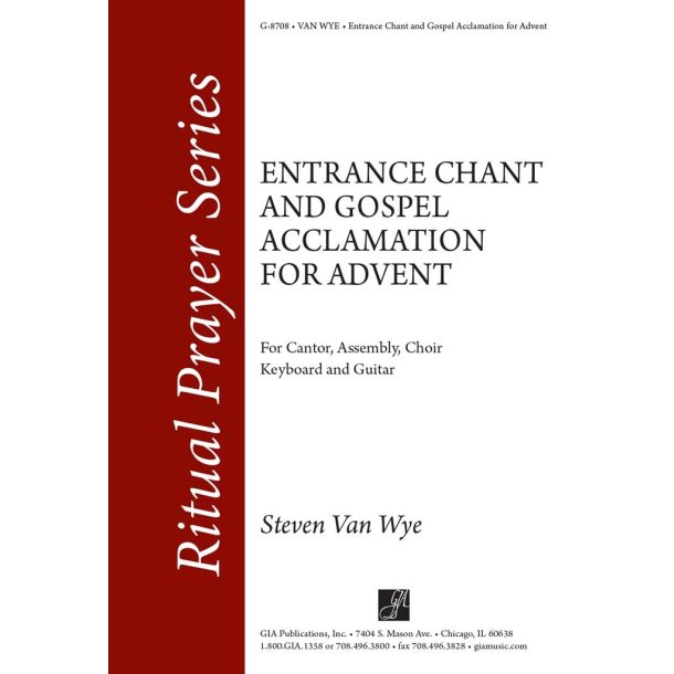 Entrance Chant and Gospel Acclamation for Advent