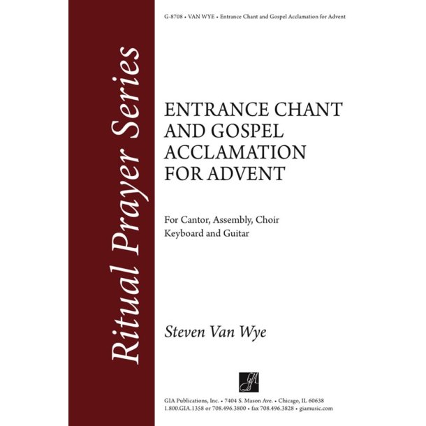 Entrance Chant and Gospel Acclamation for Advent : Guitar