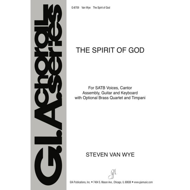 The Spirit of God - Guitar edition