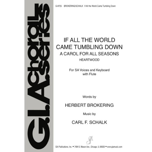 If All the World Came Tumbling Down : Flute